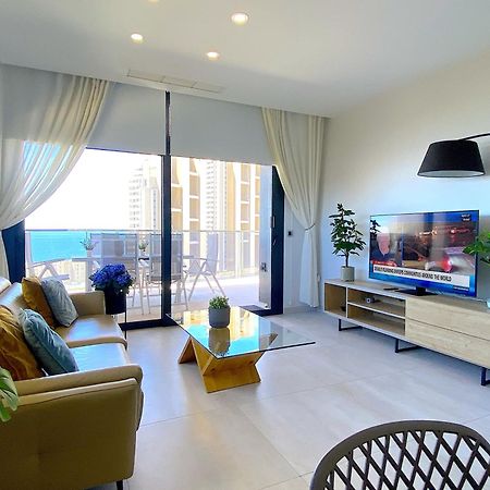 Lujoso Apartament Con Impresionantes Vistas Al Mar Benidorm Exterior photo