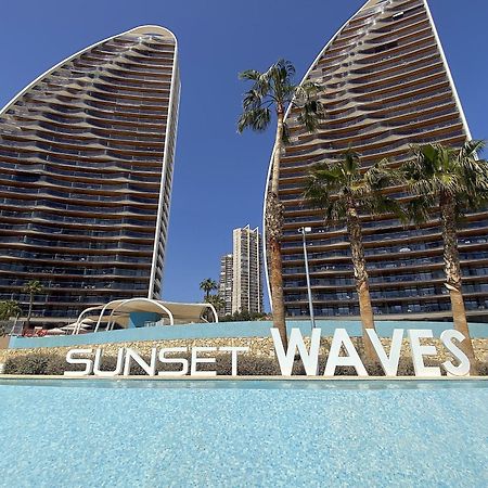 Lujoso Apartament Con Impresionantes Vistas Al Mar Benidorm Exterior photo